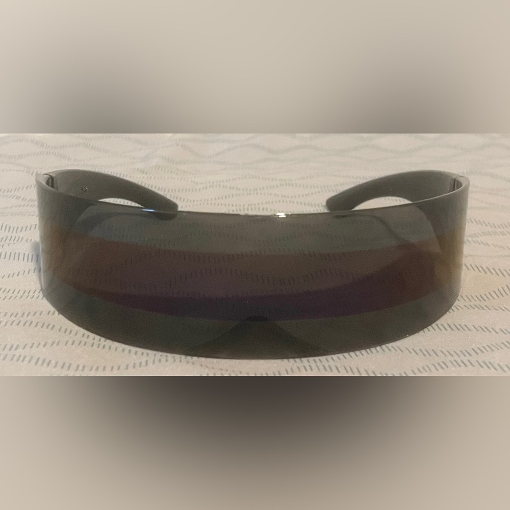 Black Visor Sunglasses